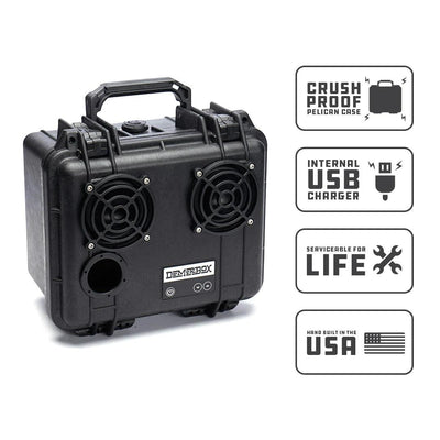 DemerBox DB2 Speaker - Barrow Black - Lolo Overland Outfitting