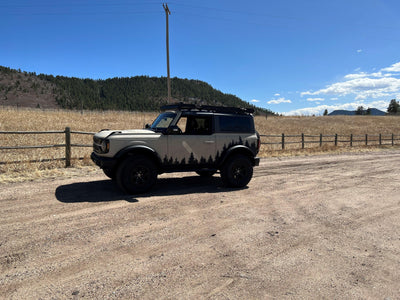 Ford Bronco 2 Door Alpha Roof Rack-upTOP Overland-upTOP Overland