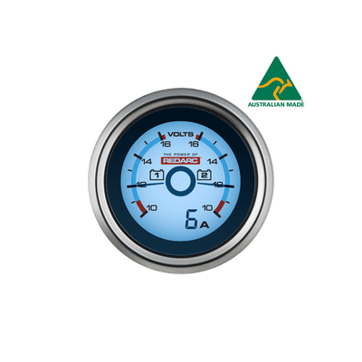 Redarc Dual Voltage 52mm Gauge - Lolo Overland Outfitting